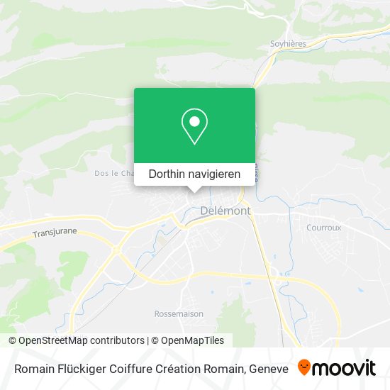 Romain Flückiger Coiffure Création Romain Karte