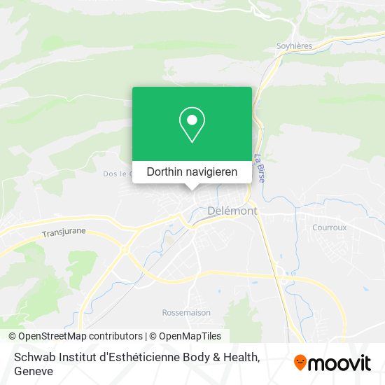 Schwab Institut d'Esthéticienne Body & Health Karte