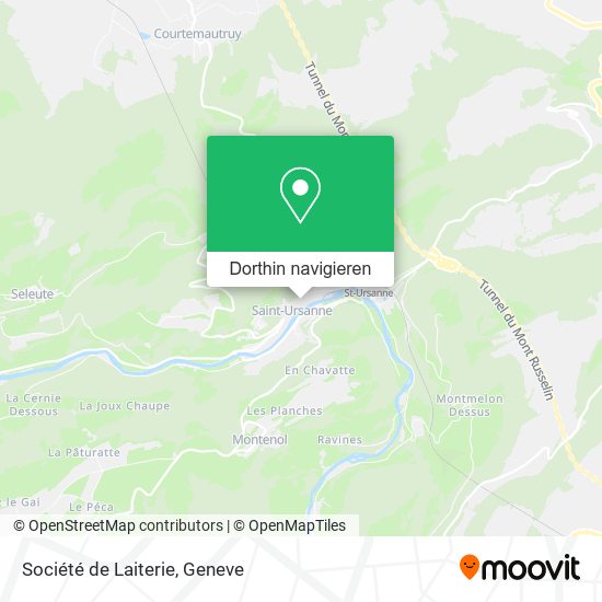 Société de Laiterie Karte