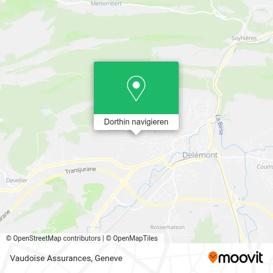 Vaudoise Assurances Karte