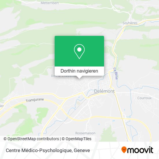Centre Médico-Psychologique Karte