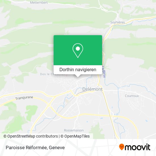 Paroisse Réformée Karte