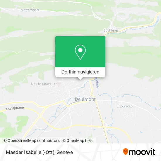 Maeder Isabelle (-Ott) Karte