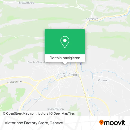 Victorinox Factory Store Karte