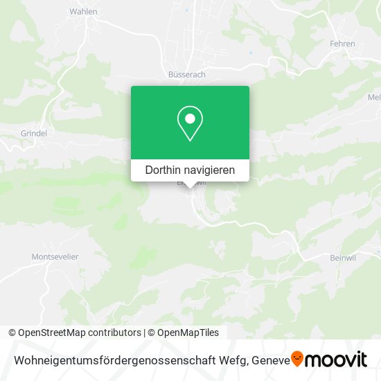 Wohneigentumsfördergenossenschaft Wefg Karte