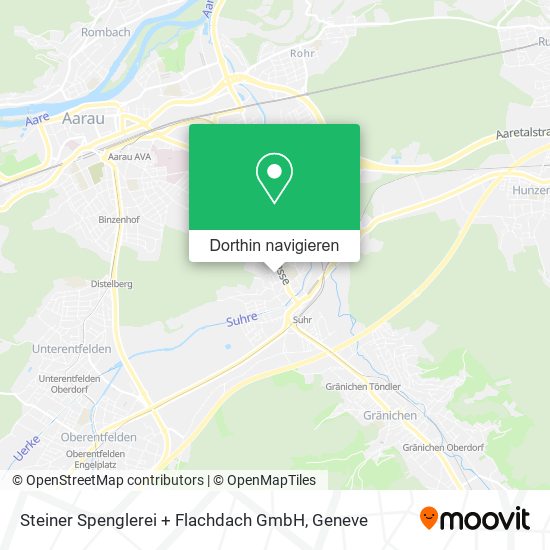 Steiner Spenglerei + Flachdach GmbH Karte