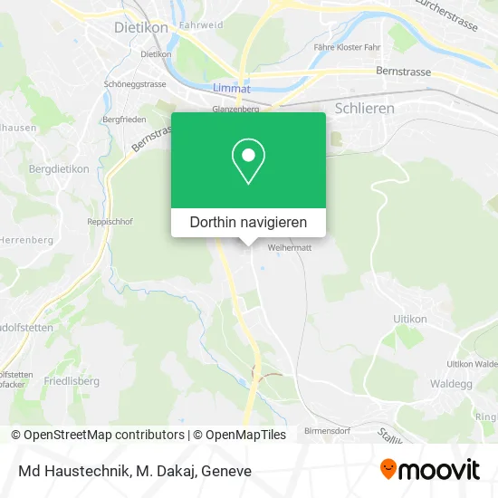 Md Haustechnik, M. Dakaj Karte