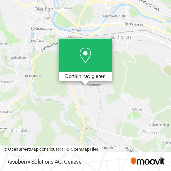 Raspberry Solutions AG Karte