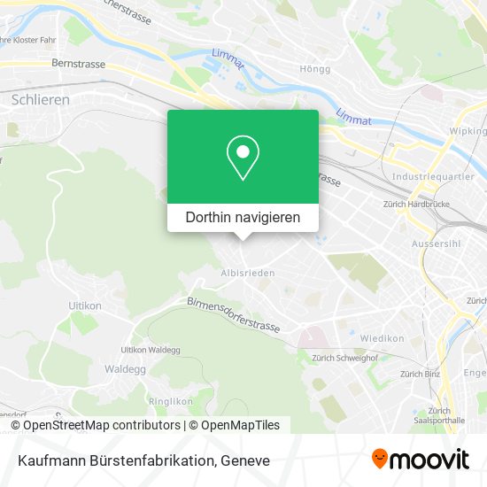 Kaufmann Bürstenfabrikation Karte