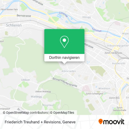 Friederich Treuhand + Revisions Karte