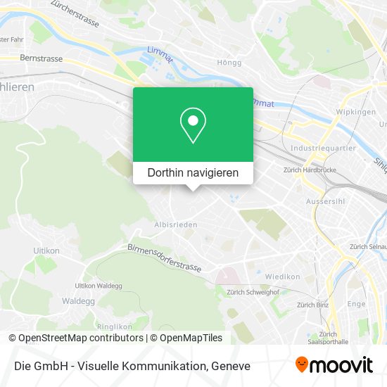 Die GmbH - Visuelle Kommunikation Karte