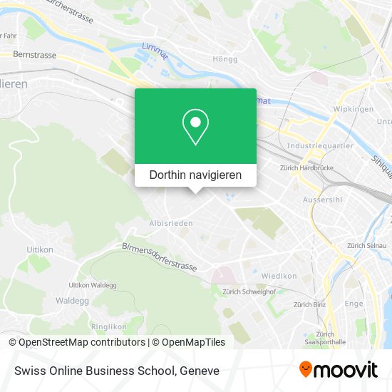 Swiss Online Business School Karte