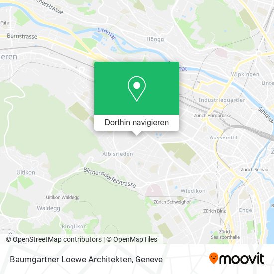 Baumgartner Loewe Architekten Karte