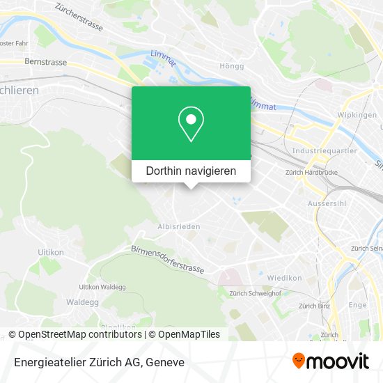 Energieatelier Zürich AG Karte