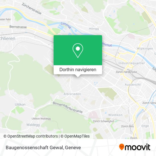 Baugenossenschaft Gewal Karte