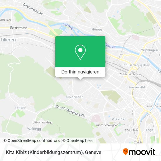 Kita Kibiz (Kinderbildungszentrum) Karte