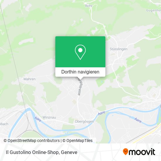 Il Gustolino Online-Shop Karte