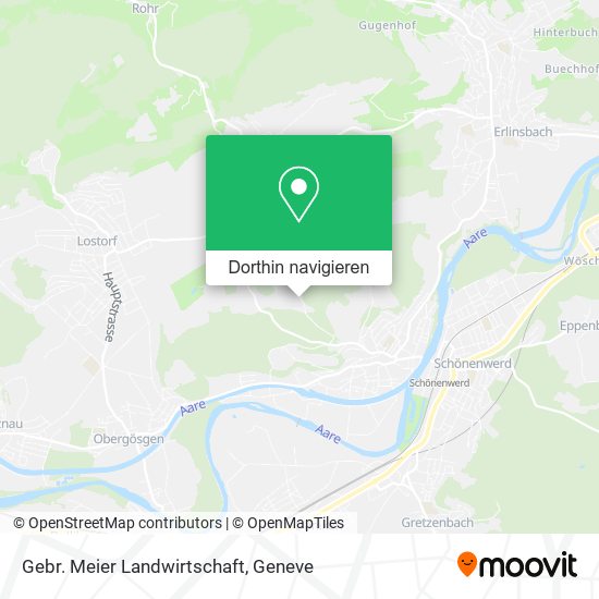 Gebr. Meier Landwirtschaft Karte