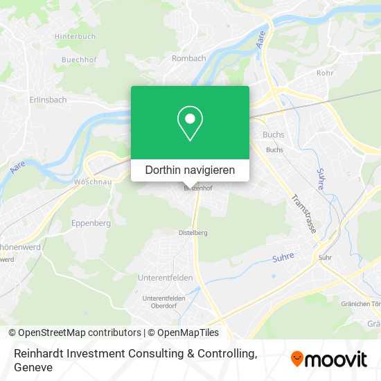 Reinhardt Investment Consulting & Controlling Karte