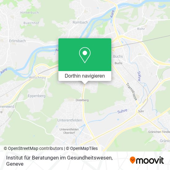 Institut für Beratungen im Gesundheitswesen Karte