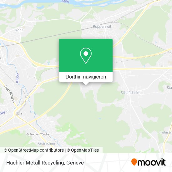 Hächler Metall Recycling Karte