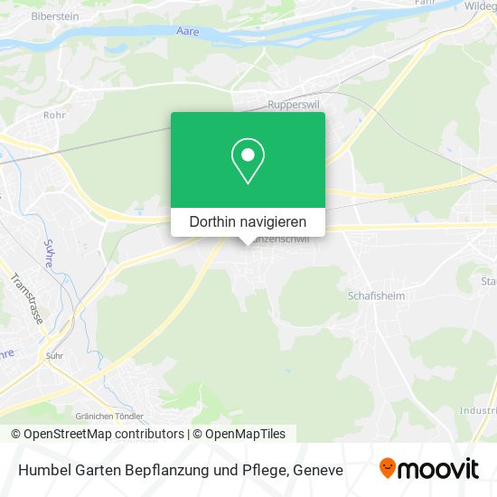 Humbel Garten Bepflanzung und Pflege Karte