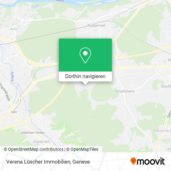 Verena Lüscher Immobilien Karte