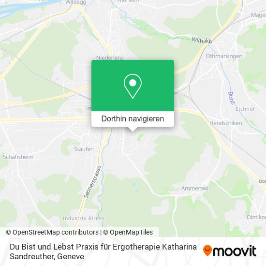 Du Bist und Lebst Praxis für Ergotherapie Katharina Sandreuther Karte