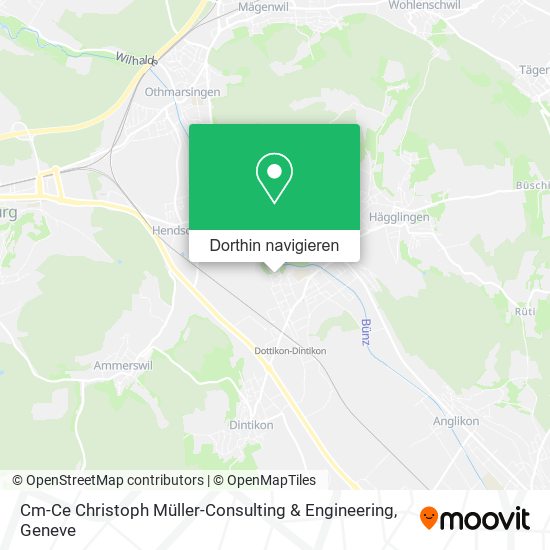 Cm-Ce Christoph Müller-Consulting & Engineering Karte