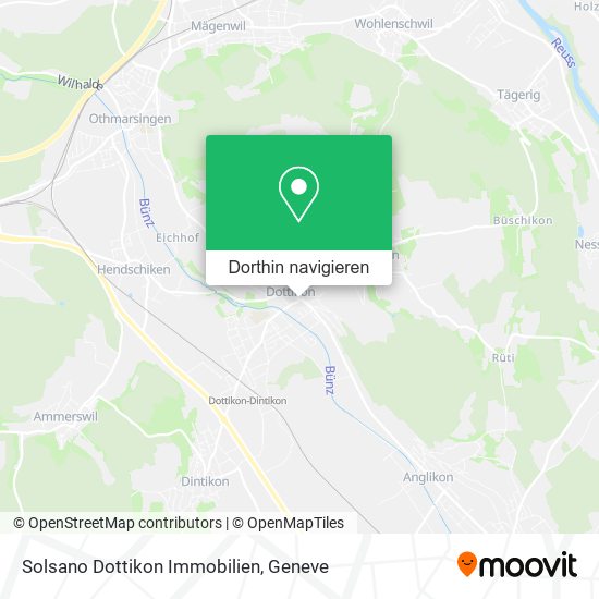 Solsano Dottikon Immobilien Karte