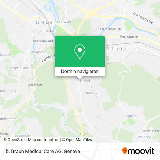 b. Braun Medical Care AG Karte