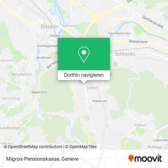 Migros-Pensionskasse Karte