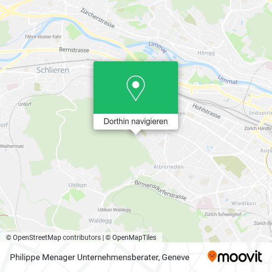 Philippe Menager Unternehmensberater Karte