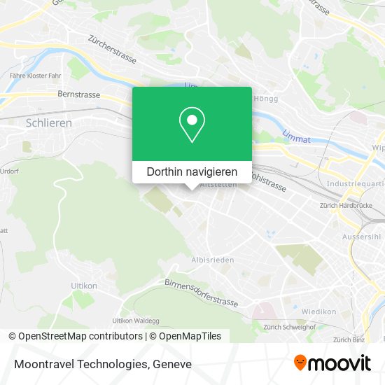 Moontravel Technologies Karte
