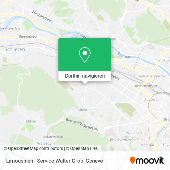 Limousinen - Service Walter Grob Karte