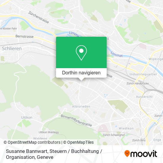 Susanne Bannwart, Steuern / Buchhaltung / Organisation Karte