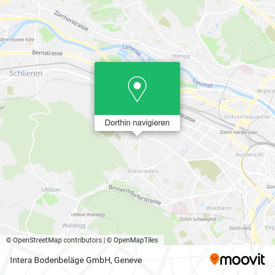 Intera Bodenbeläge GmbH Karte