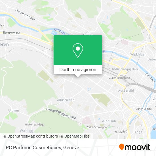 PC Parfums Cosmétiques Karte