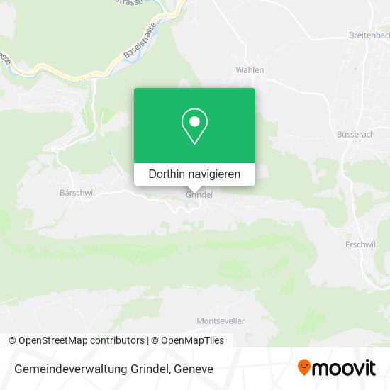 Gemeindeverwaltung Grindel Karte