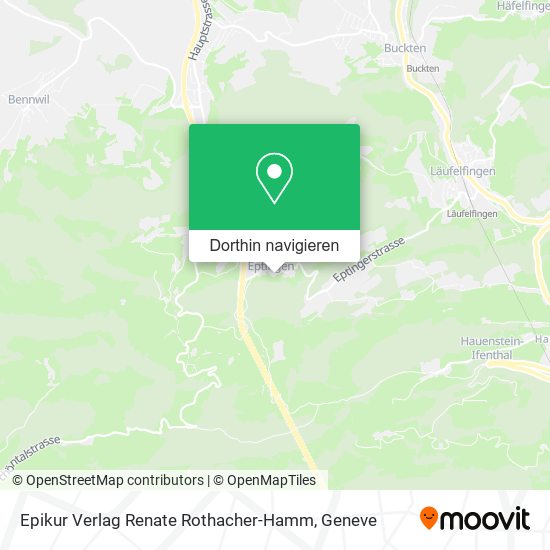 Epikur Verlag Renate Rothacher-Hamm Karte