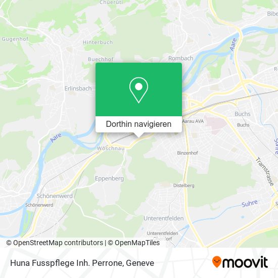 Huna Fusspflege Inh. Perrone Karte