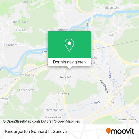 Kindergarten Gönhard II Karte