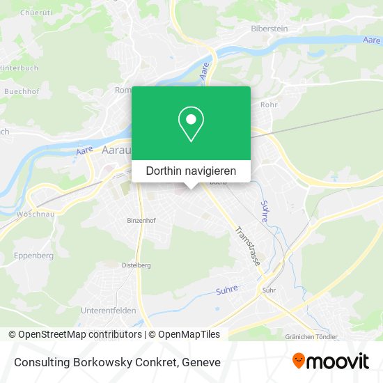 Consulting Borkowsky Conkret Karte