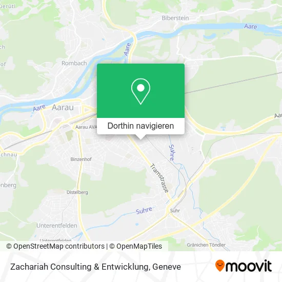 Zachariah Consulting & Entwicklung Karte