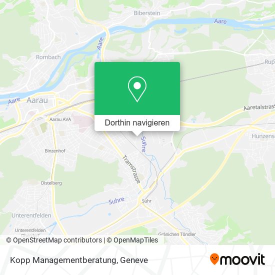 Kopp Managementberatung Karte