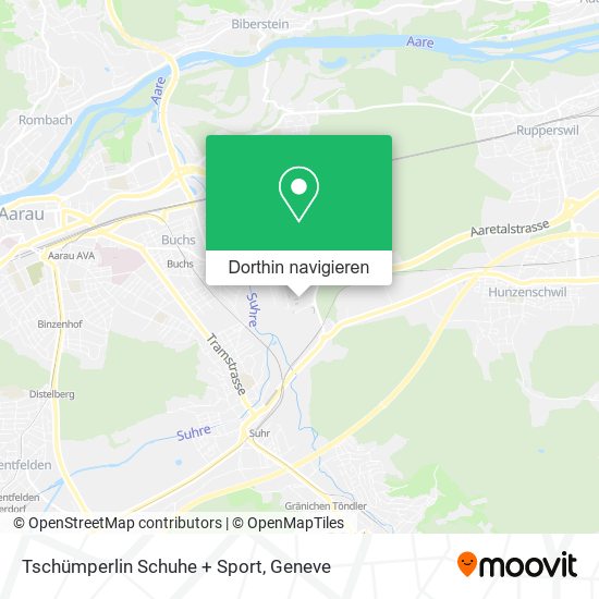Tschümperlin Schuhe + Sport Karte