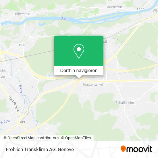Fröhlich Transklima AG Karte