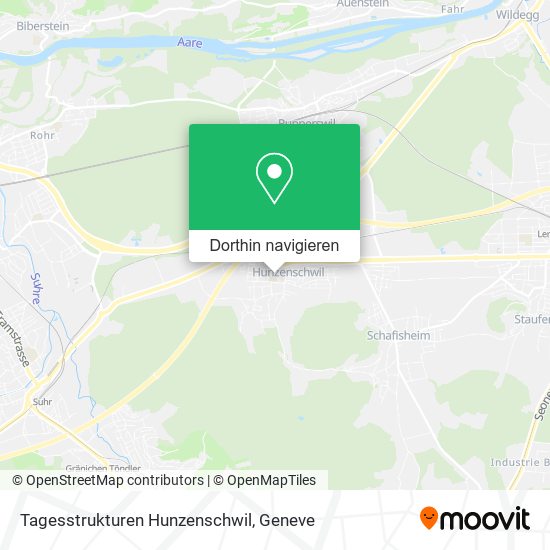 Tagesstrukturen Hunzenschwil Karte