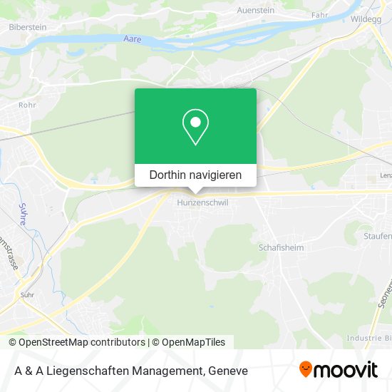 A & A Liegenschaften Management Karte