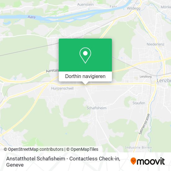 Anstatthotel Schafisheim - Contactless Check-in Karte